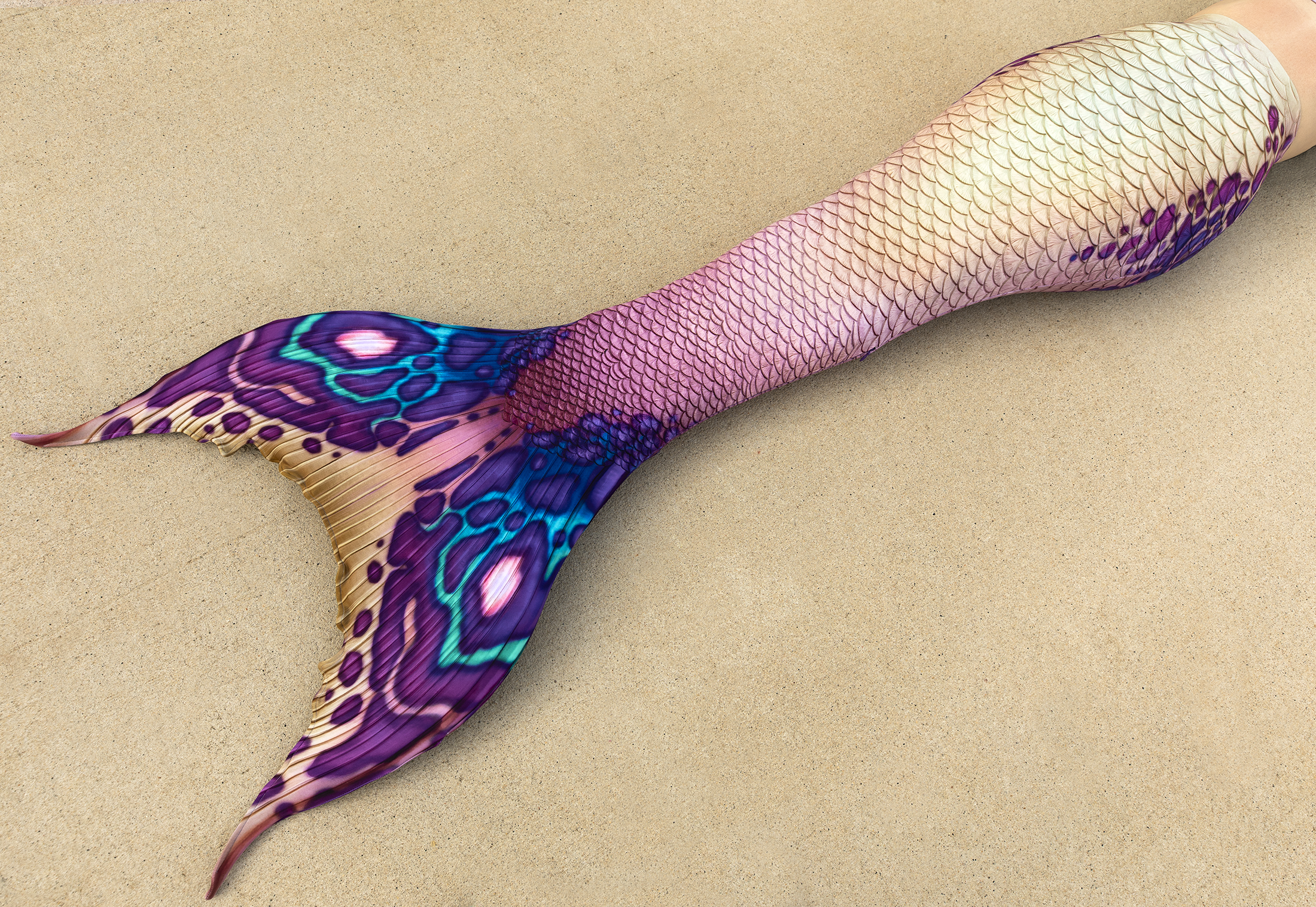 Novaya Merbella by Finfolk Discovery Fabric Tail - READY TO SHIP