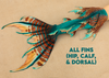 Mirage Merbella by Finfolk Signature Fabric Tail - READY TO SHIP
