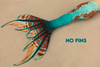 Mirage Merbella by Finfolk Signature Fabric Tail - READY TO SHIP
