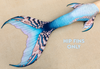 Moonshell Merbella by Finfolk Signature Fabric Tail - READY TO SHIP