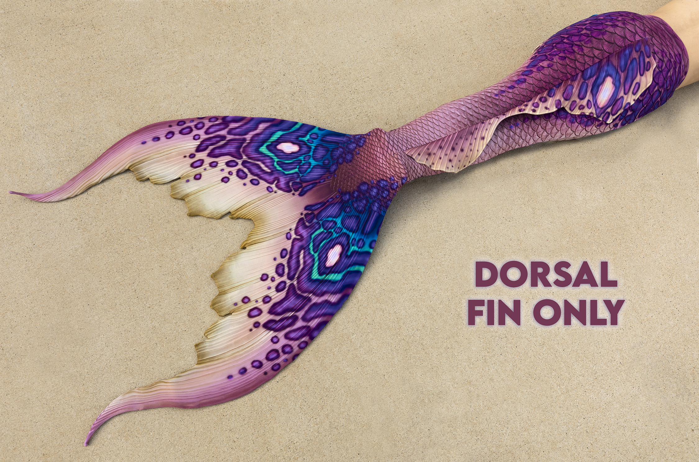 Novaya Merbella by Finfolk Signature Fabric Tail - READY TO SHIP