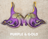 Purple & Gold Odyssey Octopus Silicone Top