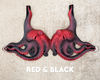 Red & Black Odyssey Octopus Silicone Top