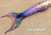 MISPRINT - Rune Merbella by Finfolk Discovery Fabric Tail