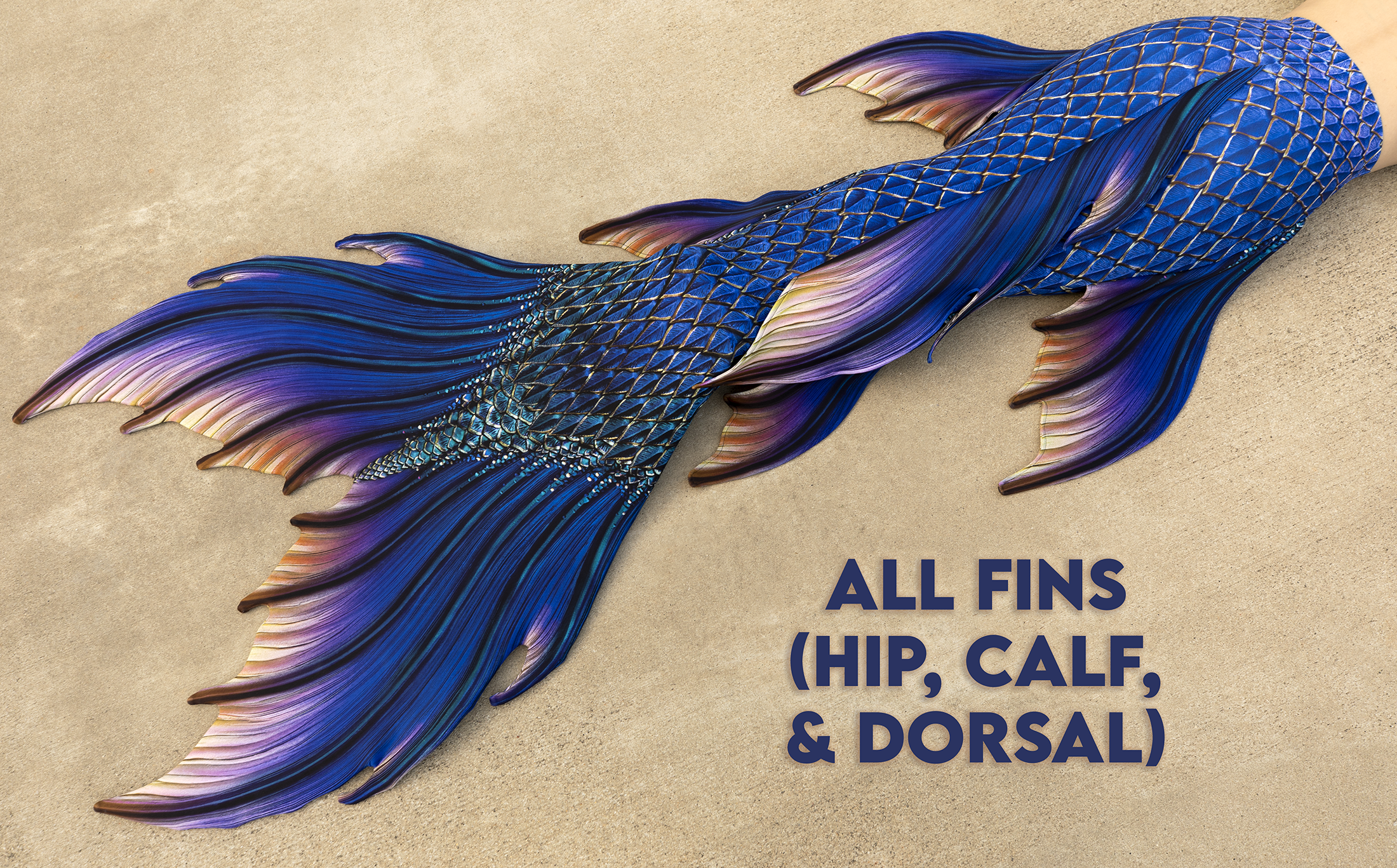 Saphira Signature Fabric Tail - READY TO SHIP