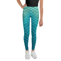 Sea Sapphire Youth Leggings
