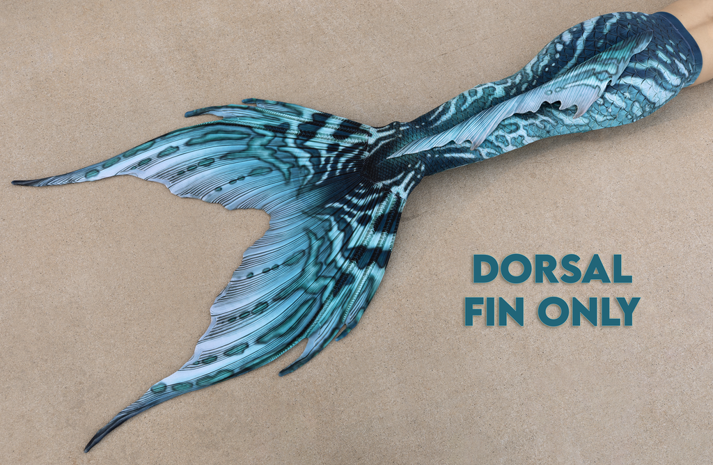 Sea Smoke Merbella by Finfolk Signature Fabric Tail - READY TO SHIP