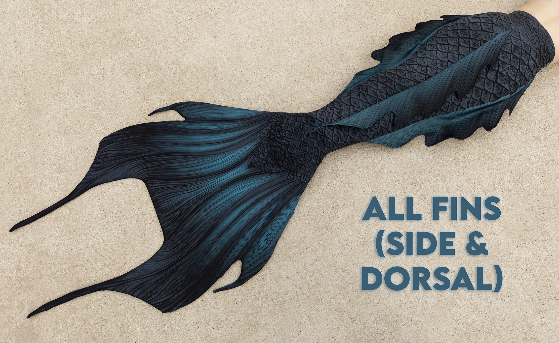 Silhouette Signature Fabric Tail - READY TO SHIP