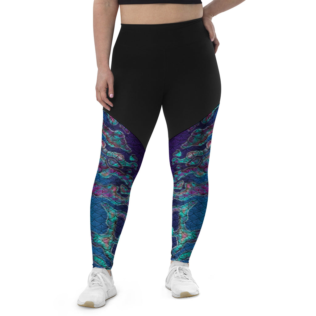 Abalone Abyss Sports Leggings