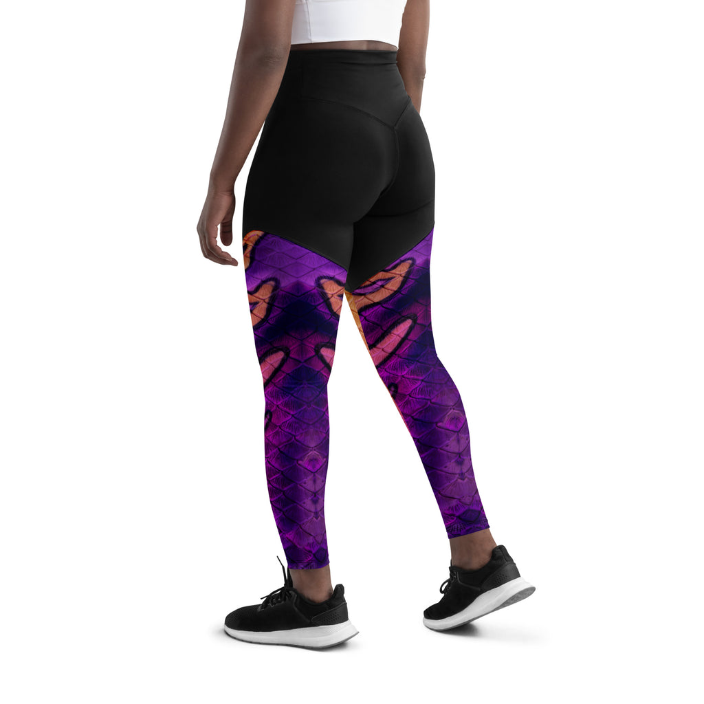 All Hallows Eve Sports Leggings