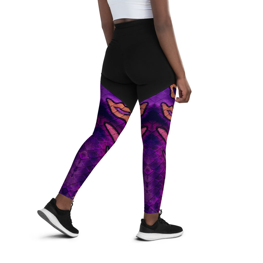 All Hallows Eve Sports Leggings