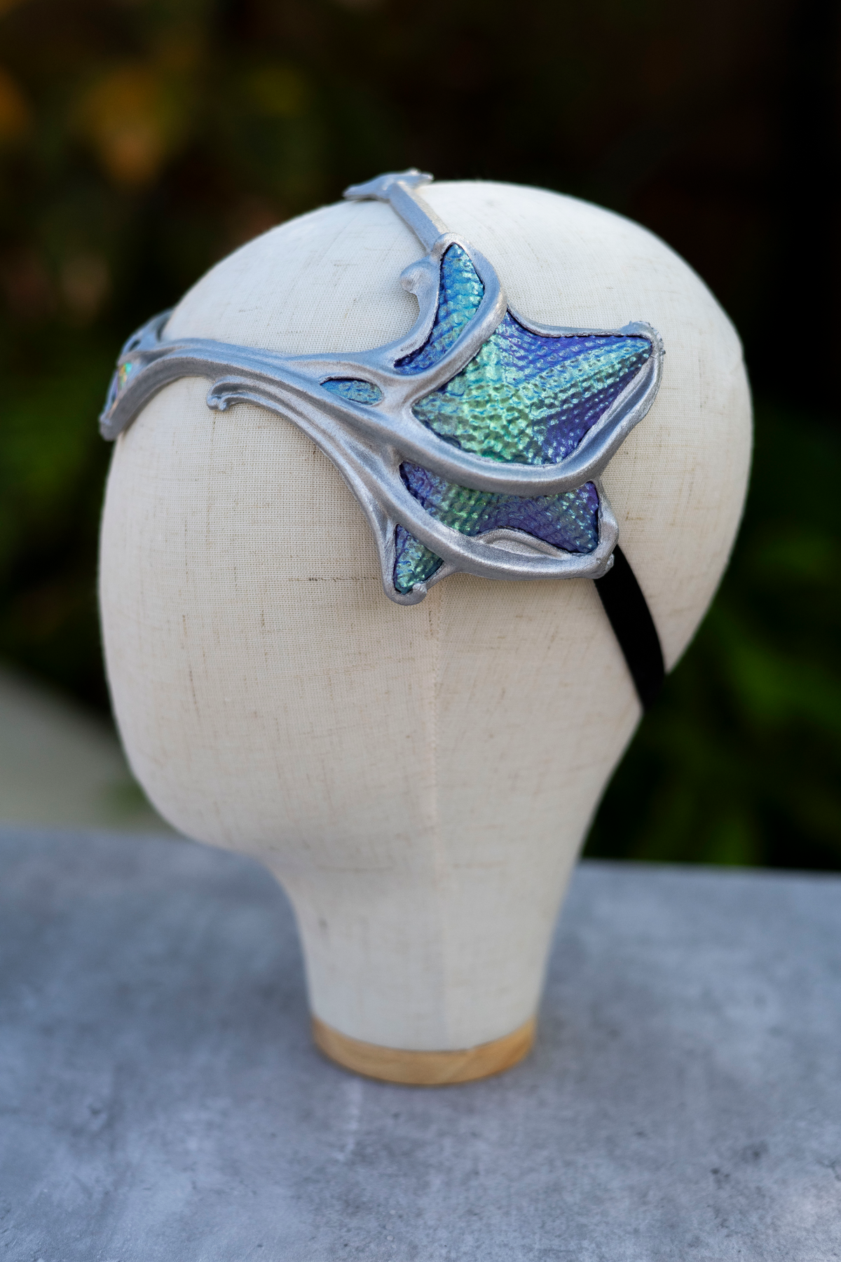 Starlight Gilded Sea Star Silicone Crown