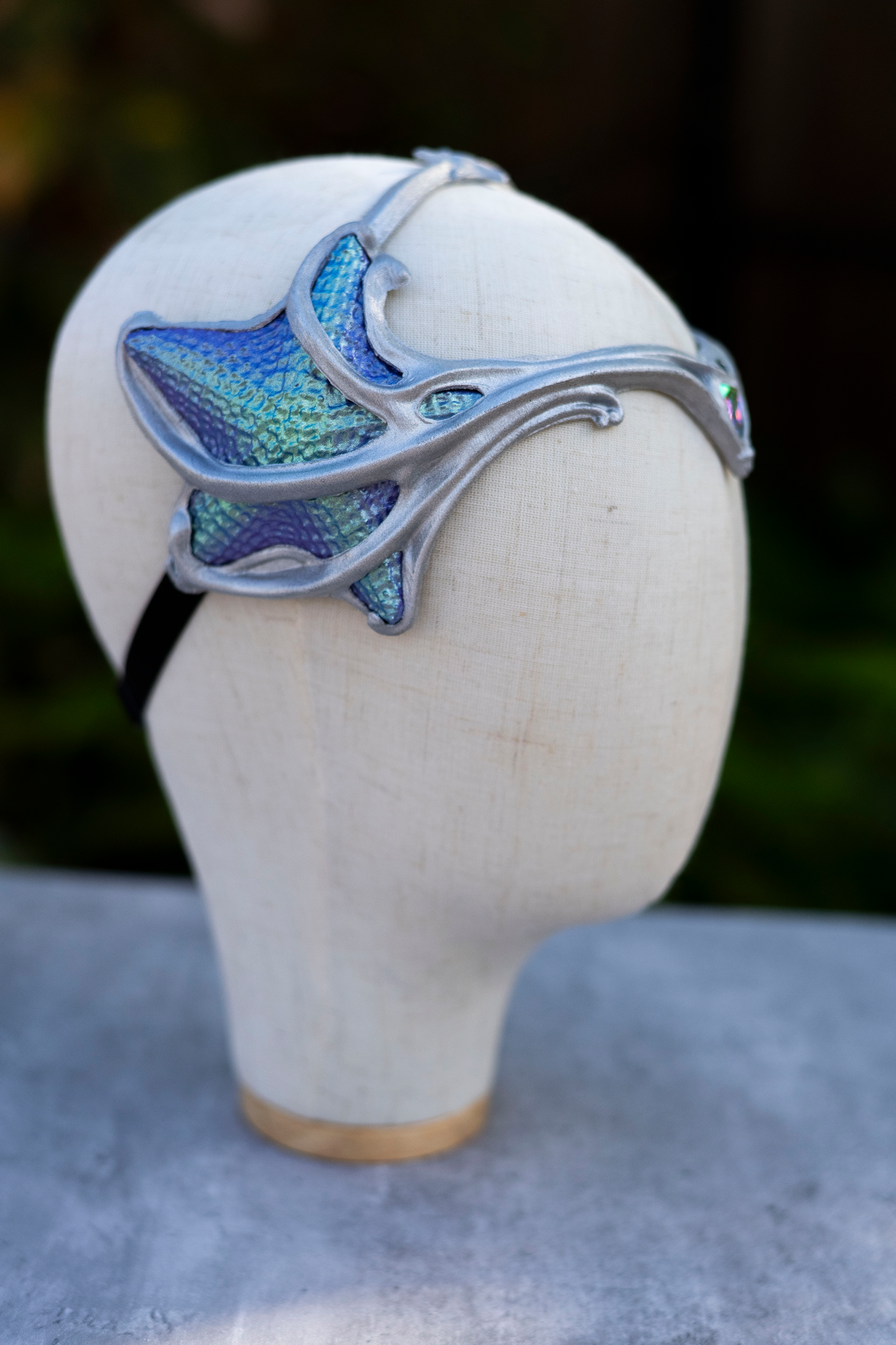 Starlight Gilded Sea Star Silicone Crown