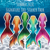 Summer 2026 Finfolk Signature Tail Sticker Pack