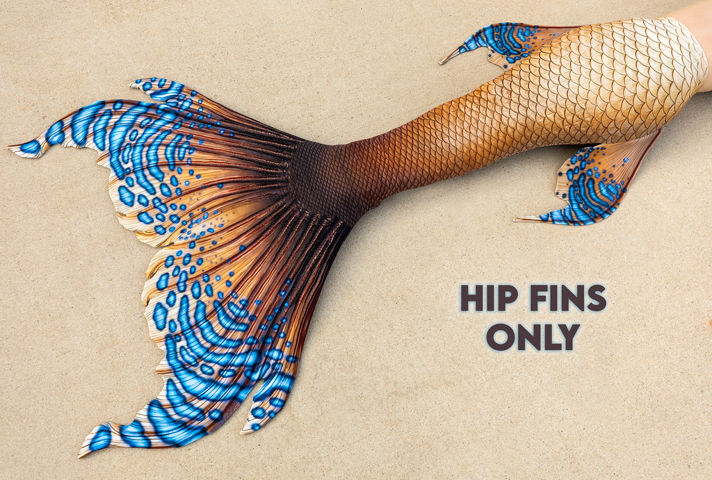 Sun Seeker Merbella by Finfolk Signature Fabric Tail - READY TO SHIP