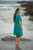 Finfolk Swim Team Teal Changing Poncho