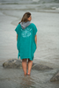 Finfolk Swim Team Teal Changing Poncho