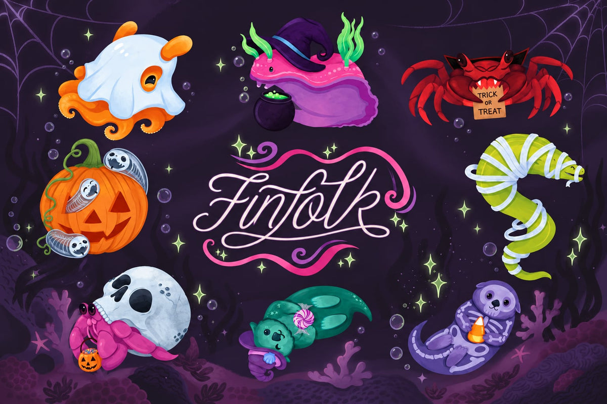Trick or Treat Sticker Sheet