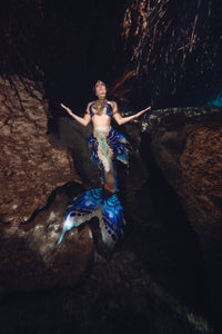 Azul Merbella by Finfolk Signature Fabric Tail - READY TO SHIP