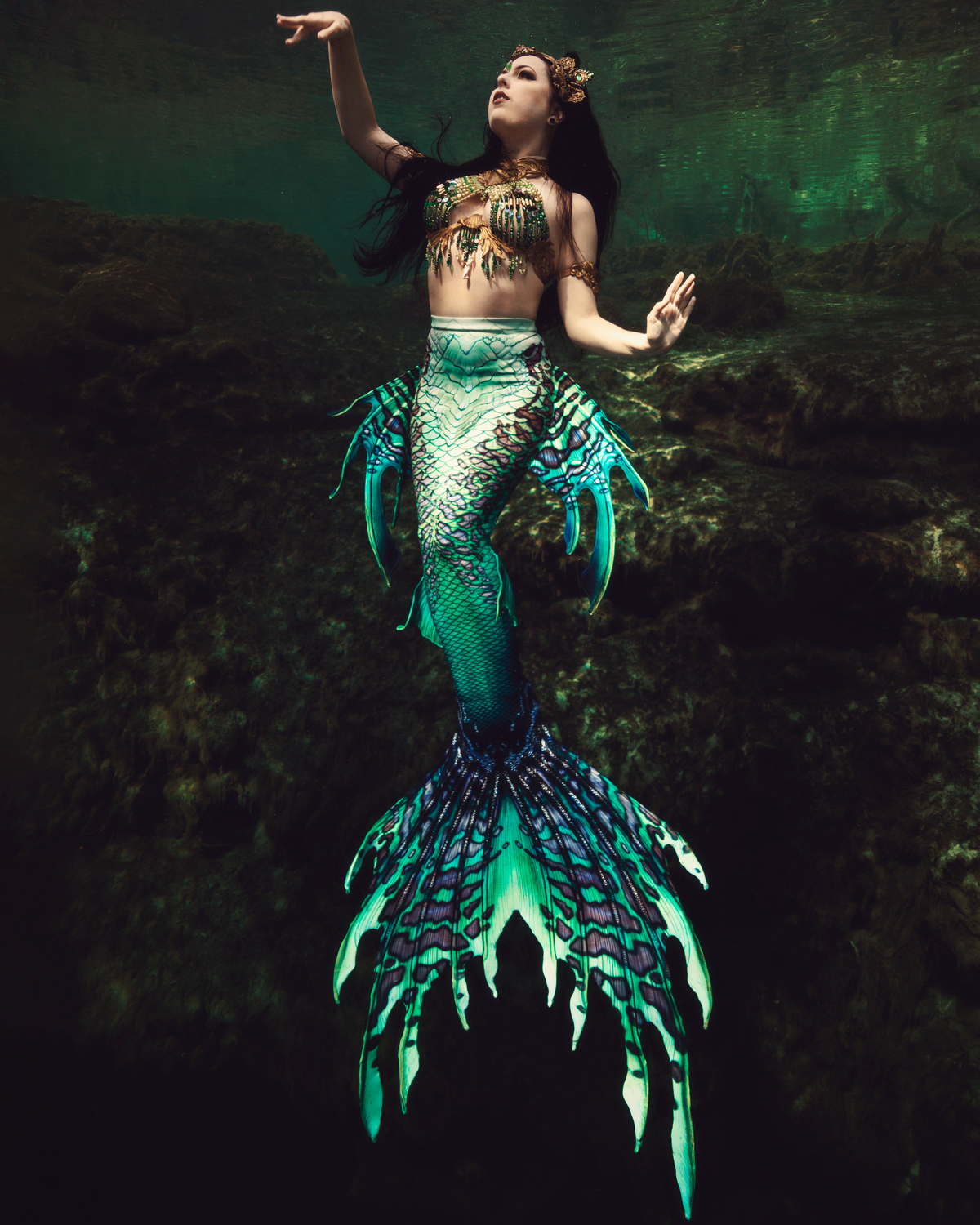 Tail of the Month: Eelia Merbella by Finfolk Signature Fabric Tail