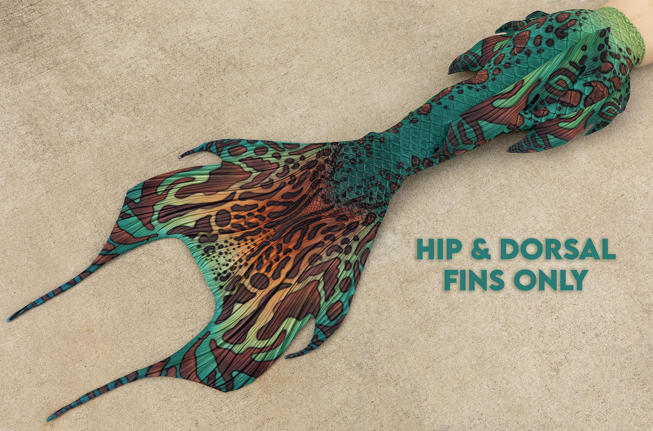 Wild Thing Signature Fabric Tail - READY TO SHIP