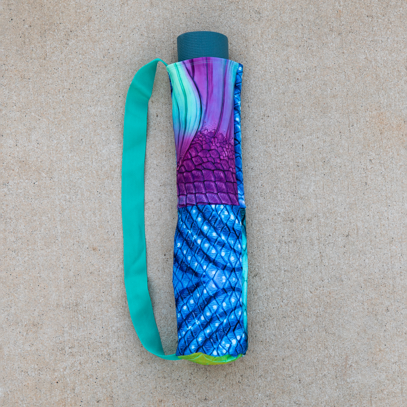 Mystery Tail Yoga Mat Bag