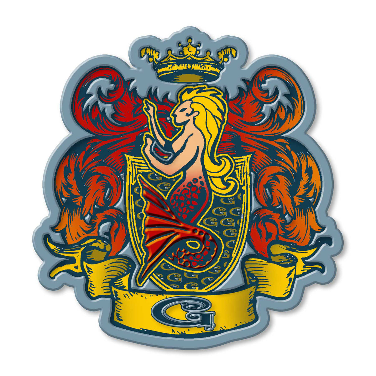 House Crest Enamel Pin