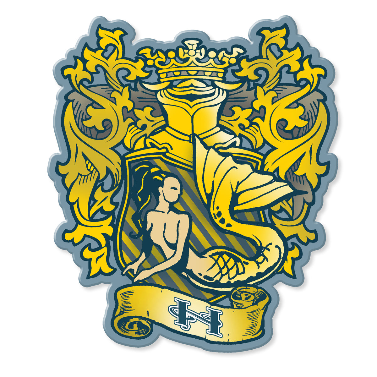 House Crest Enamel Pin