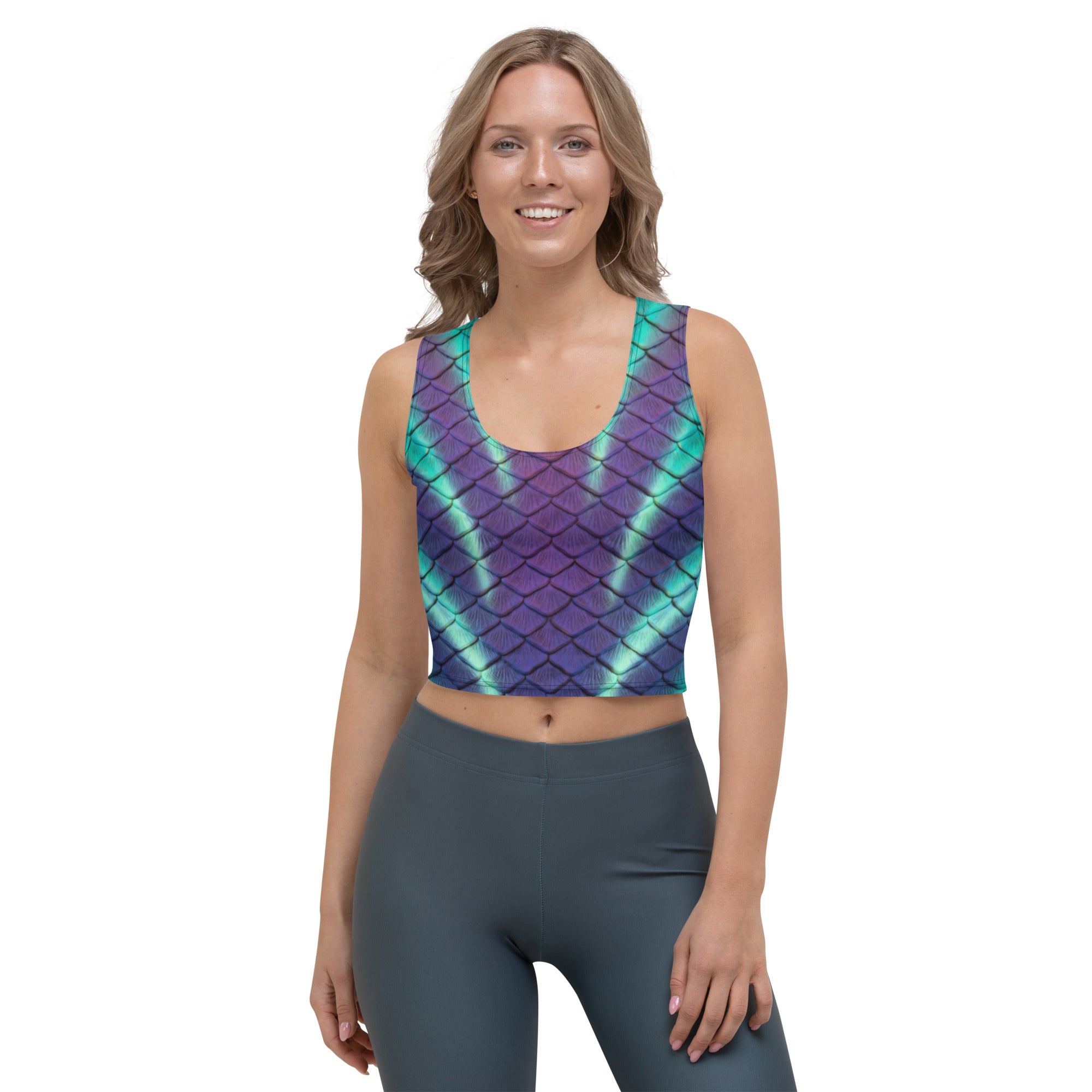 Aurora Borealis Crop Tank