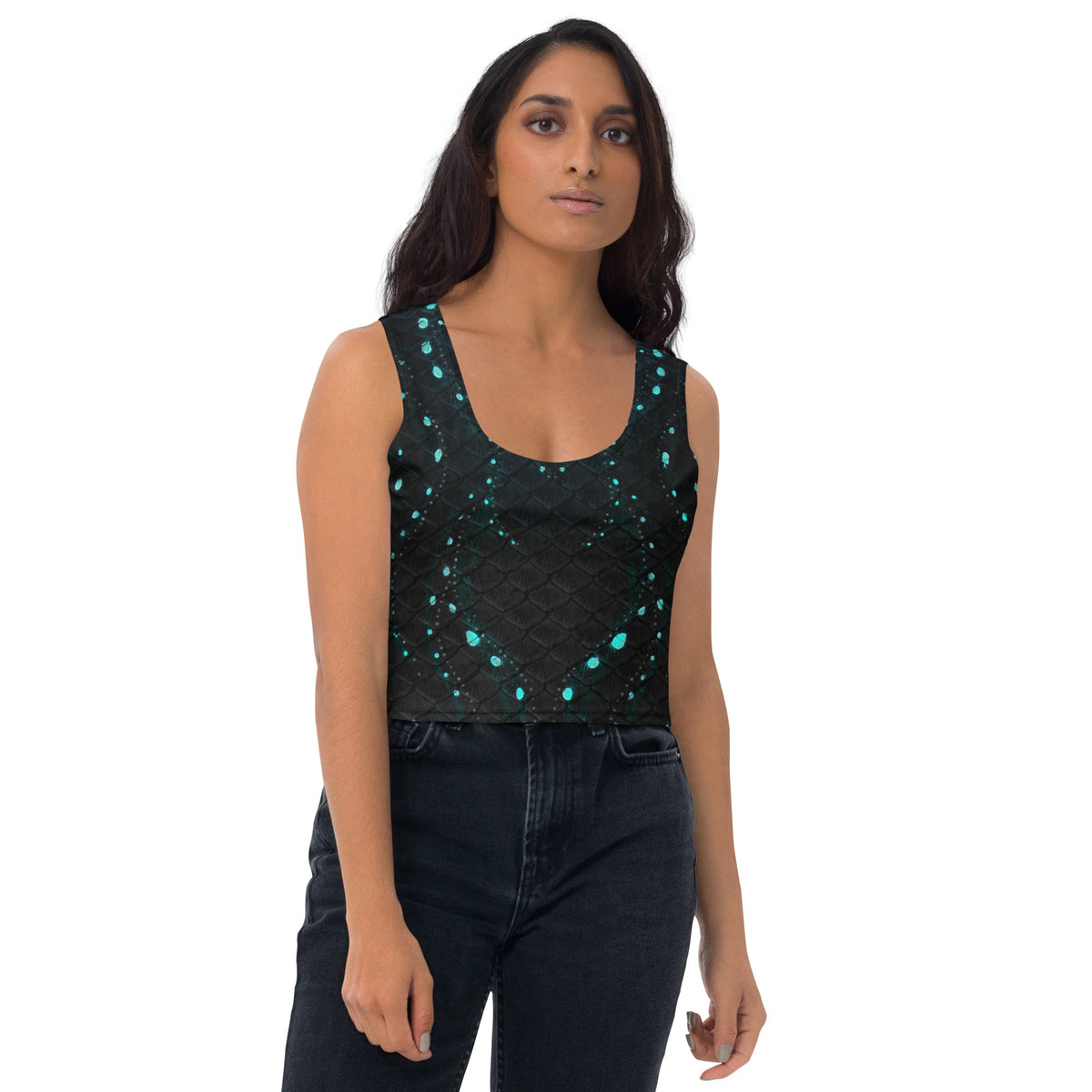 Twilight Tide Crop Tank