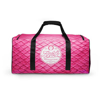 Plumeria Pink Duffle Bag