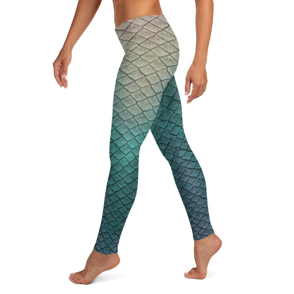 Lux Leggings - Mermaid Camo Print  Mermaid Tails and Mermaid tops