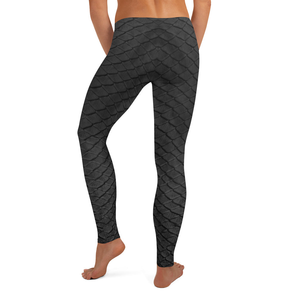 Obsidian Scale Leggings