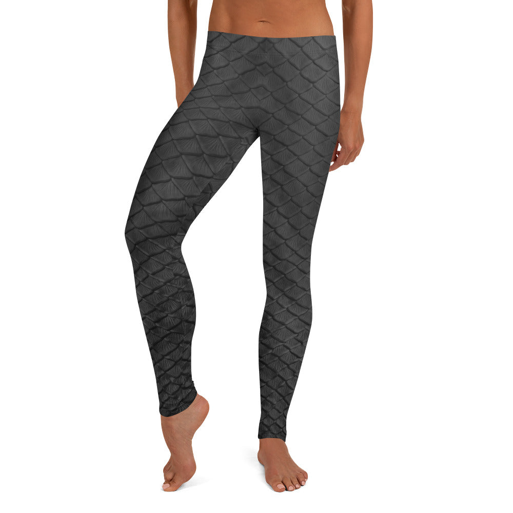 Obsidian Scale Leggings
