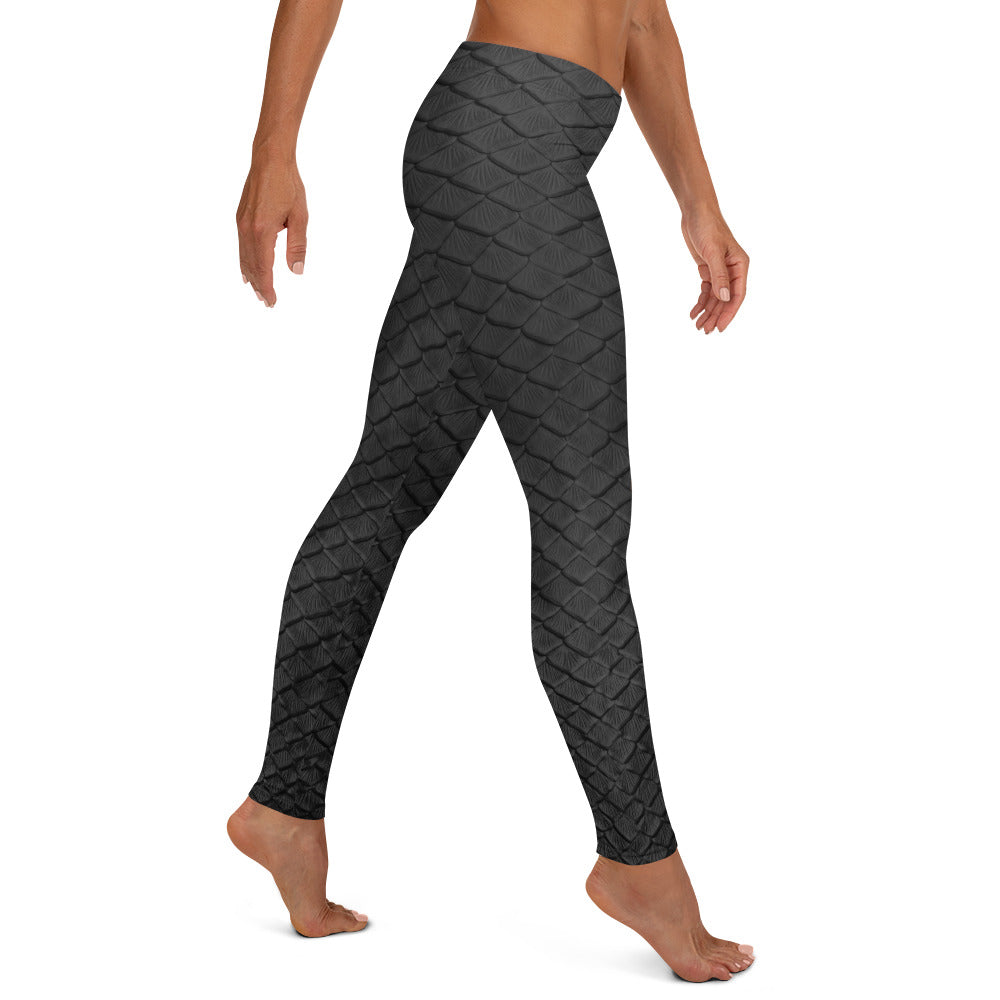 Obsidian Scale Leggings
