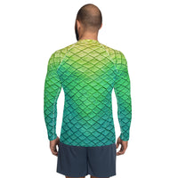 Shoal Green Relaxed Fit Rash Guard
