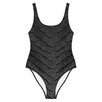 Obsidian Scale One-Piece Swimsuit