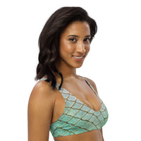 Birth of Venus Recycled Padded Bikini Top
