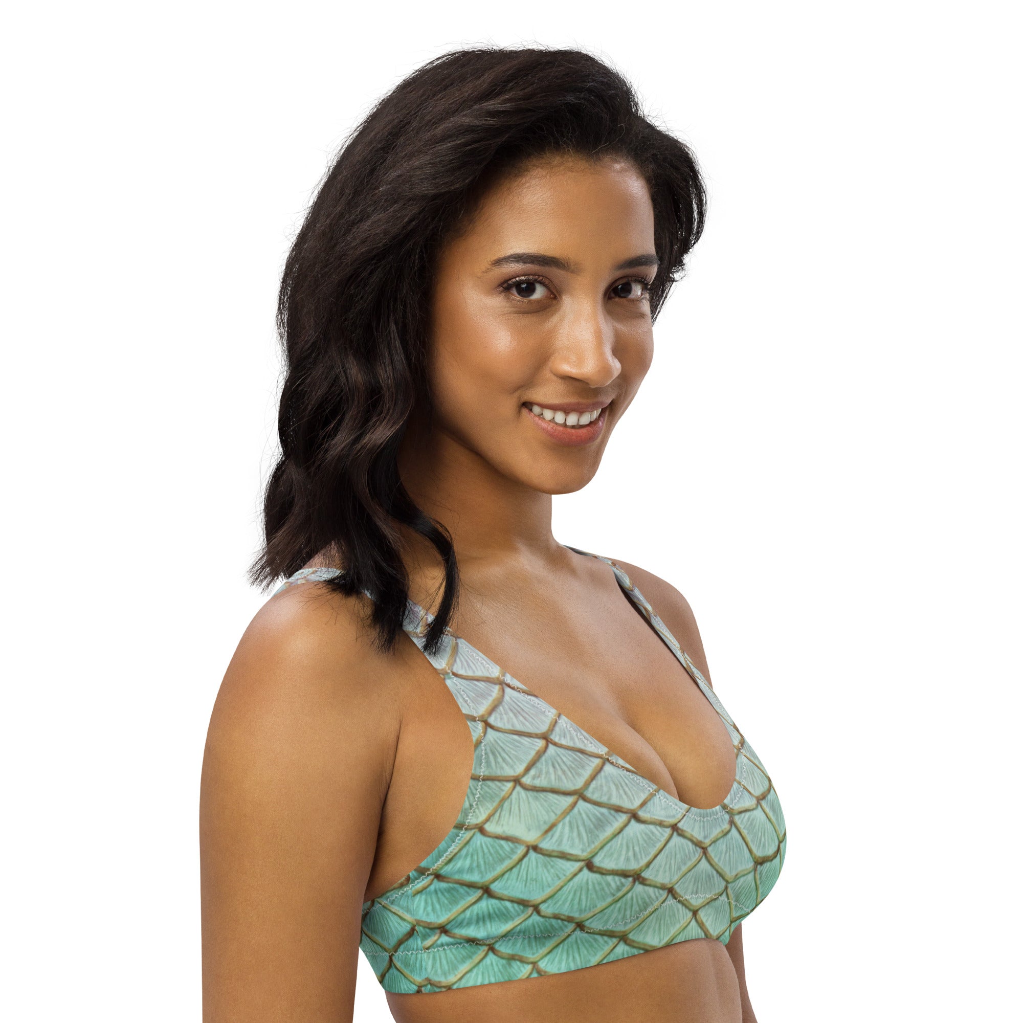 Birth of Venus Recycled Padded Bikini Top