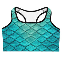 Sea Sapphire Sports Bra