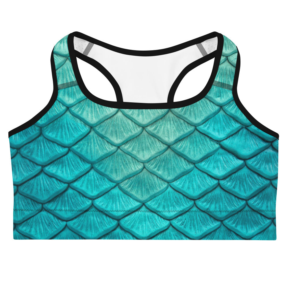 Sea Sapphire Sports Bra