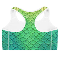 Shoal Green Sports Bra