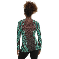 Song of the Sea Fitted Rash Guard
