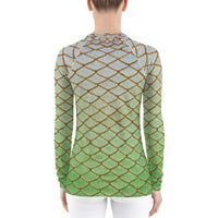 The Luna Moth Fitted Rash Guard
