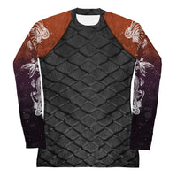 Deadly Depths: Halloween Edition Fitted Rash Guard