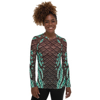 Song of the Sea Fitted Rash Guard