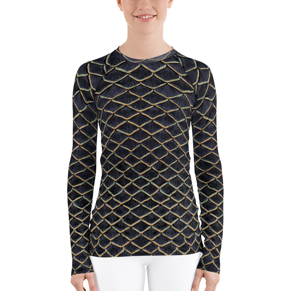 Curse of Cortes Fitted Rash Guard