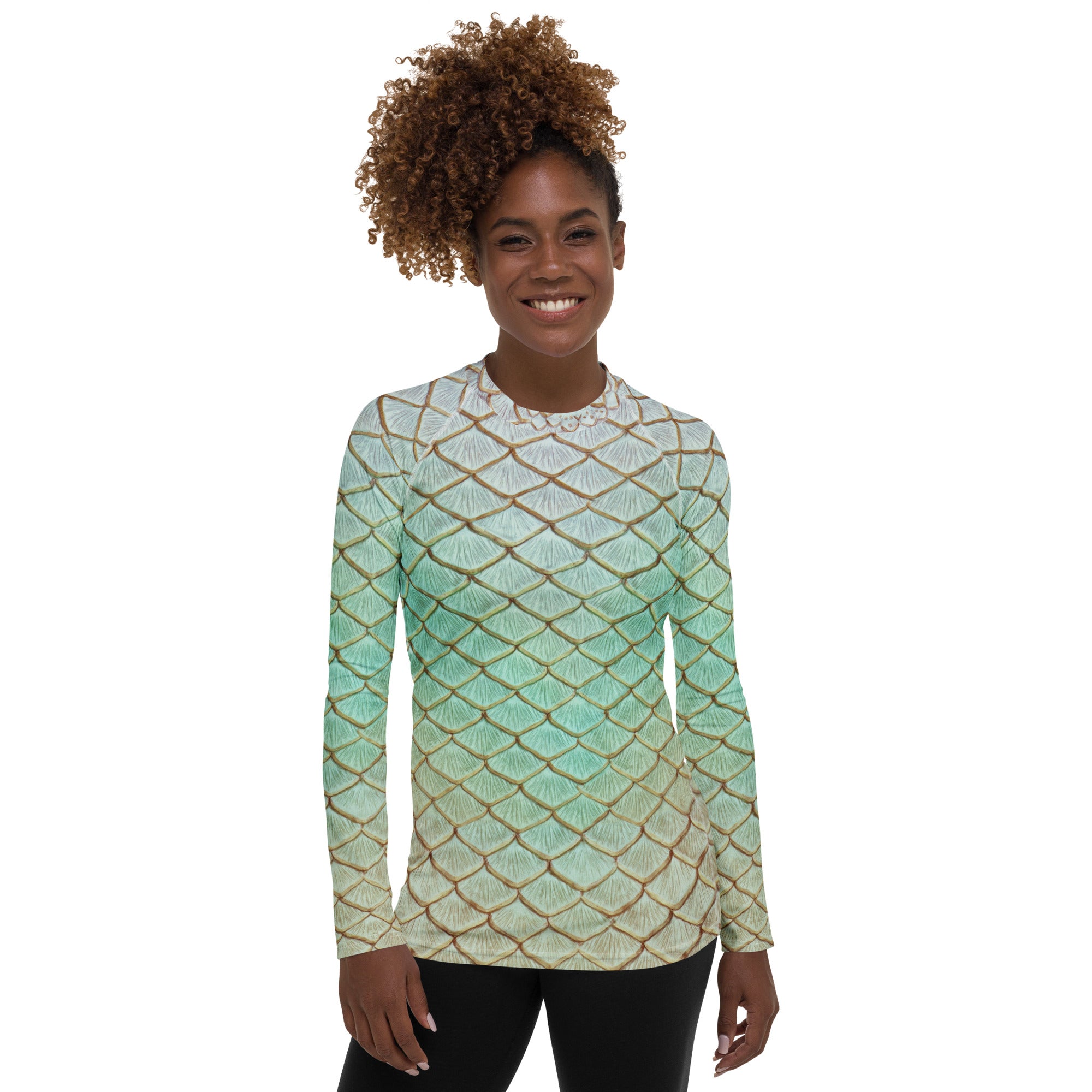 Birth of Venus Fitted Rash Guard