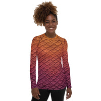 Harvest Moon Fitted Rash Guard
