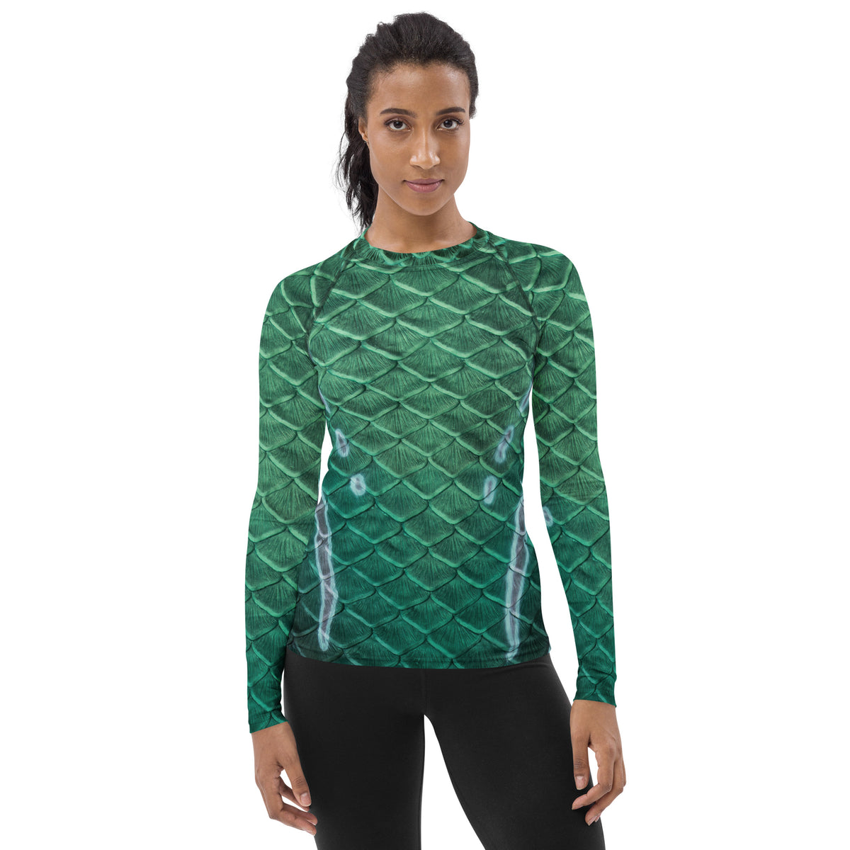 The Dark Sea Fitted Rash Guard